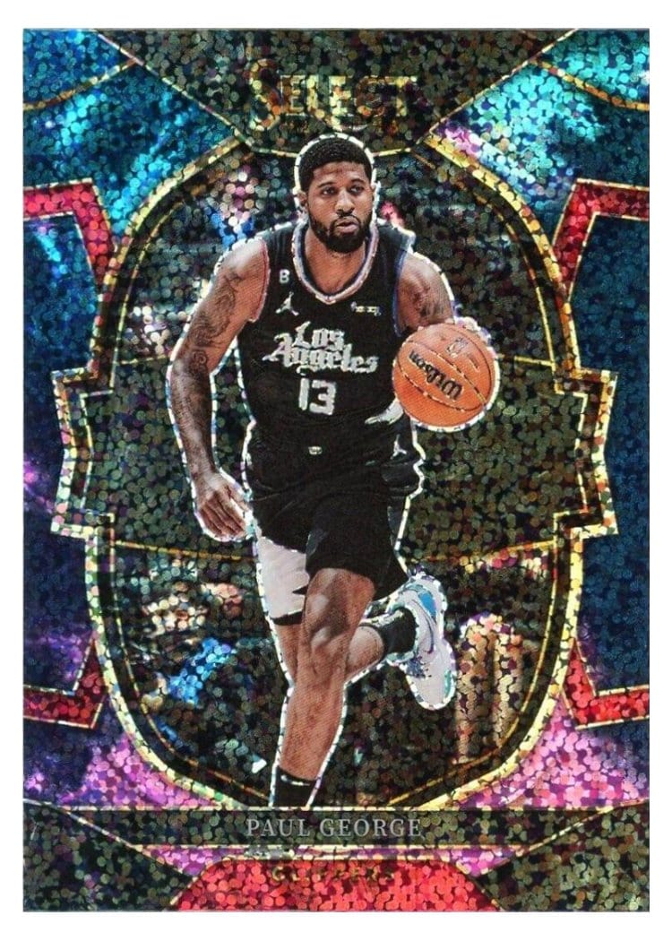 2022-23 Panini Select Base Set Paul George #16 card