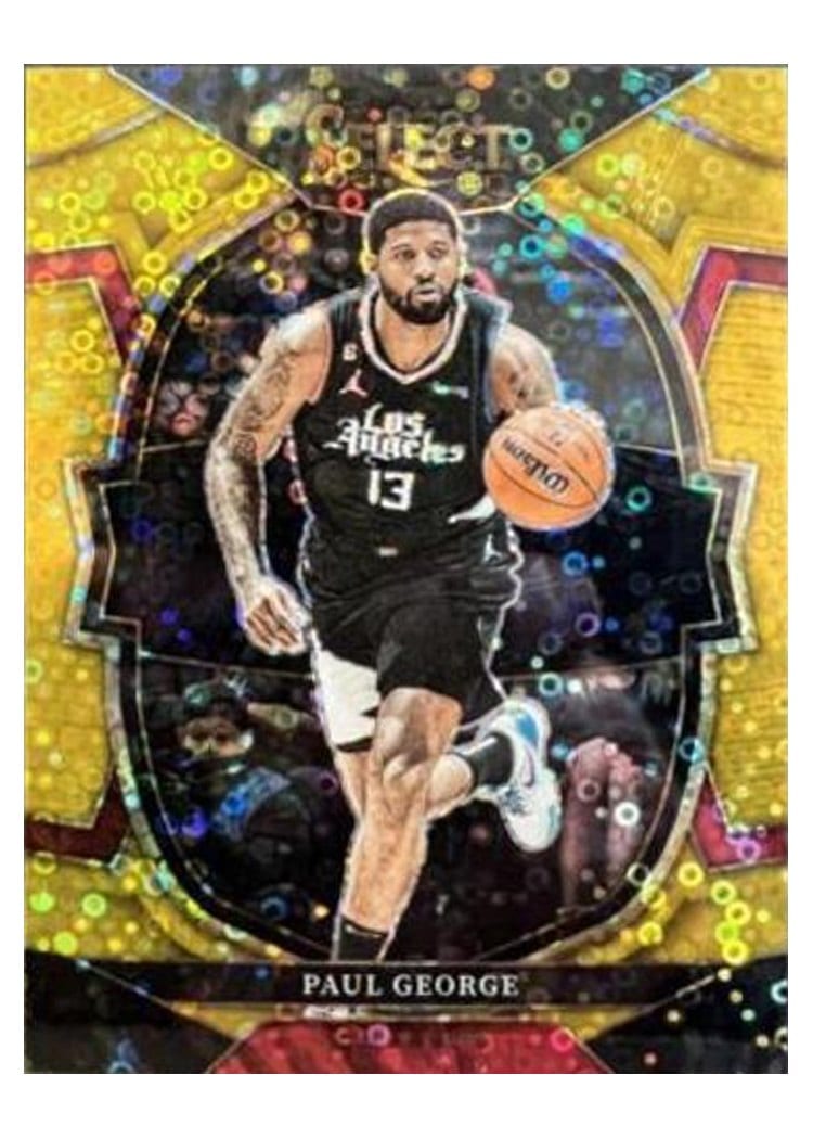 2022-23 Panini Select Base Set Paul George #16 card
