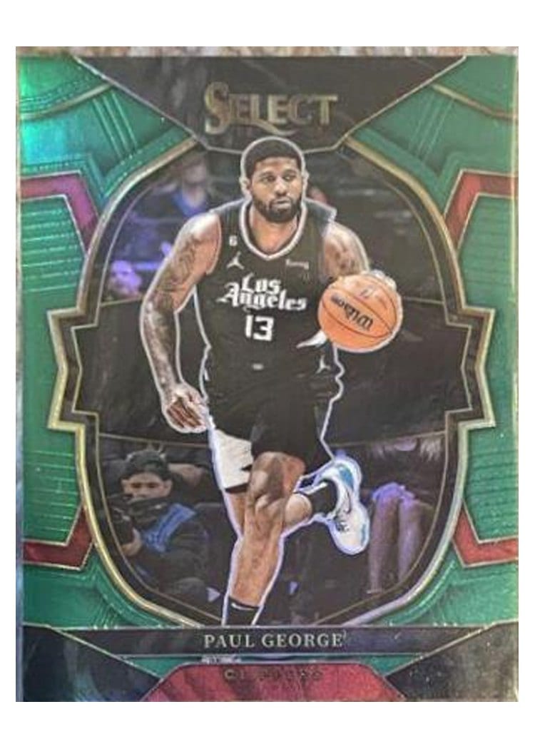 2022-23 Panini Select Base Set Paul George #16 card