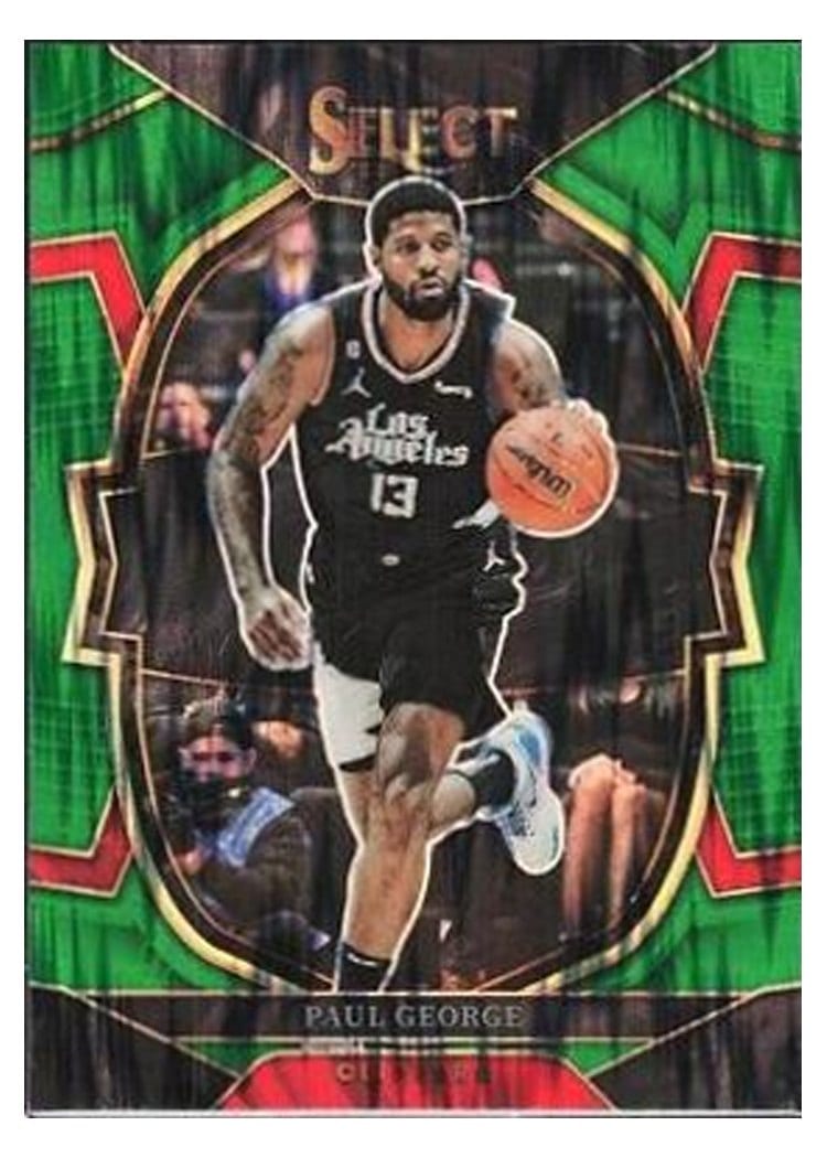 2022-23 Panini Select Base Set Paul George #16 card