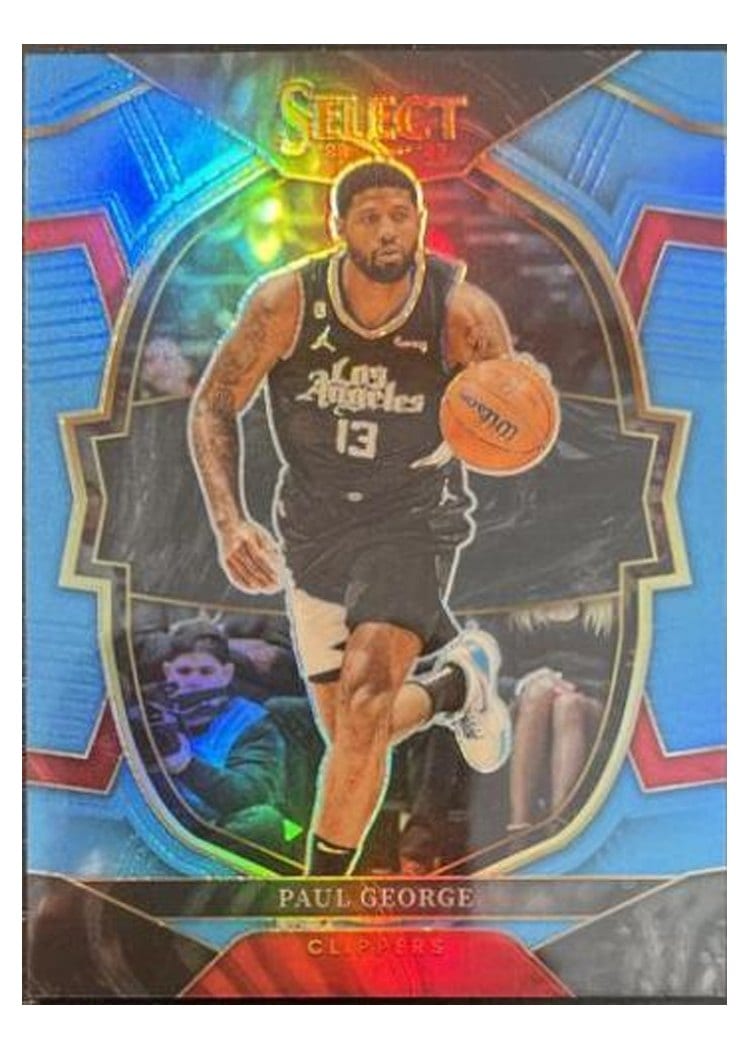 2022-23 Panini Select Base Set Paul George #16 card