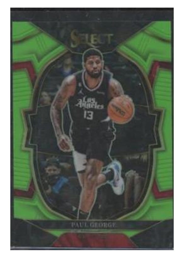 2022-23 Panini Select Base Set Paul George #16 card