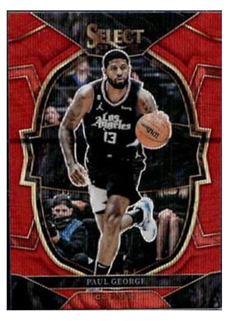 2022-23 Panini Select Base Set Paul George #16 card
