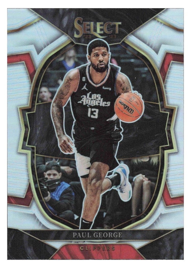2022-23 Panini Select Base Set Paul George #16 card