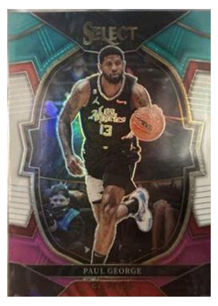 2022-23 Panini Select Base Set Paul George #16 card