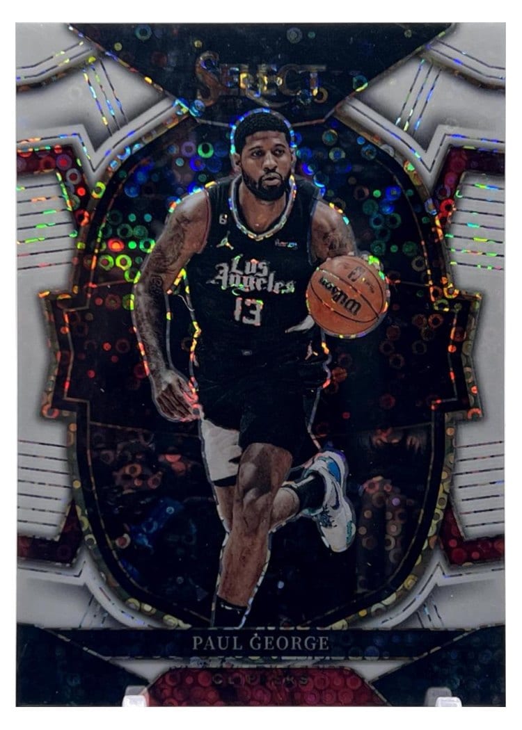 2022-23 Panini Select Base Set Paul George #16 card