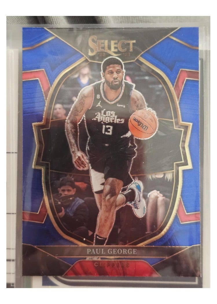 2022-23 Panini Select Base Set Paul George #16 card