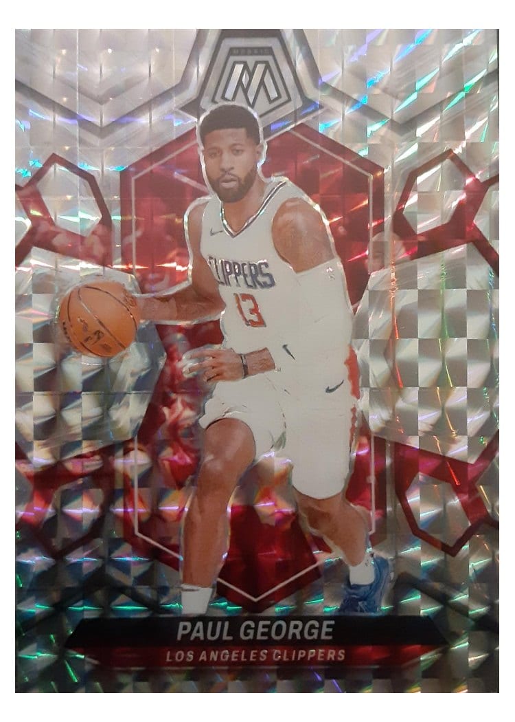2023-24 Panini Mosaic Base Set Paul George #50 card