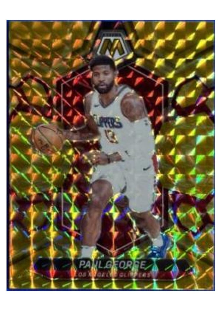 2023-24 Panini Mosaic Base Set Paul George #50 card