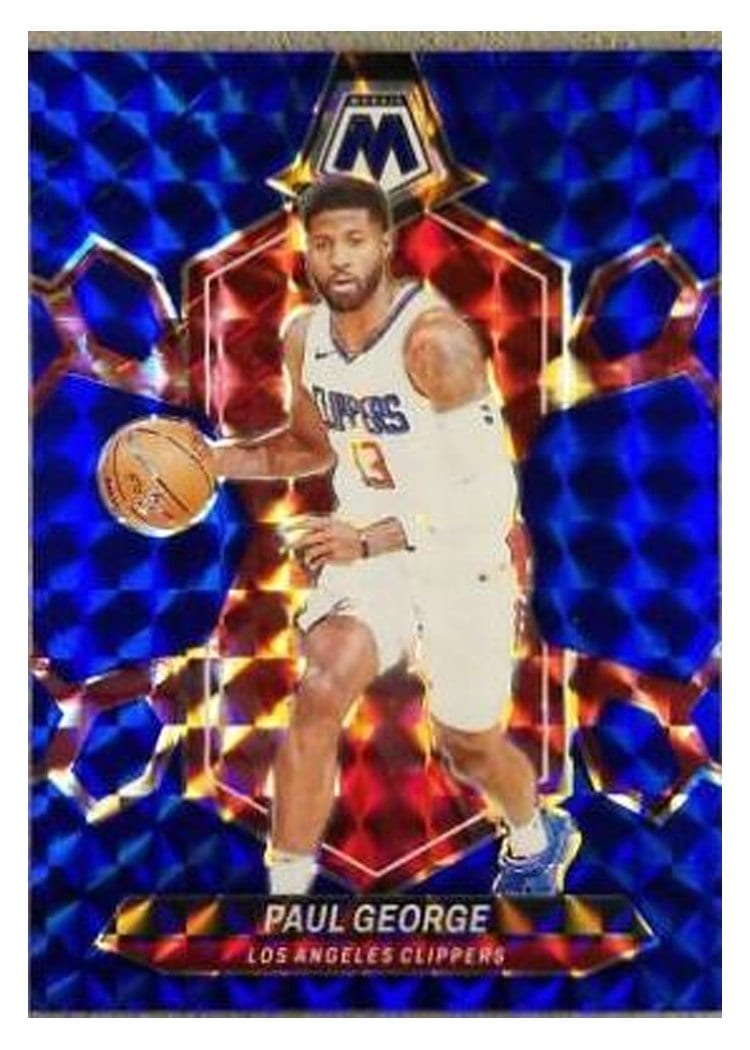 2023-24 Panini Mosaic Base Set Paul George #50 card