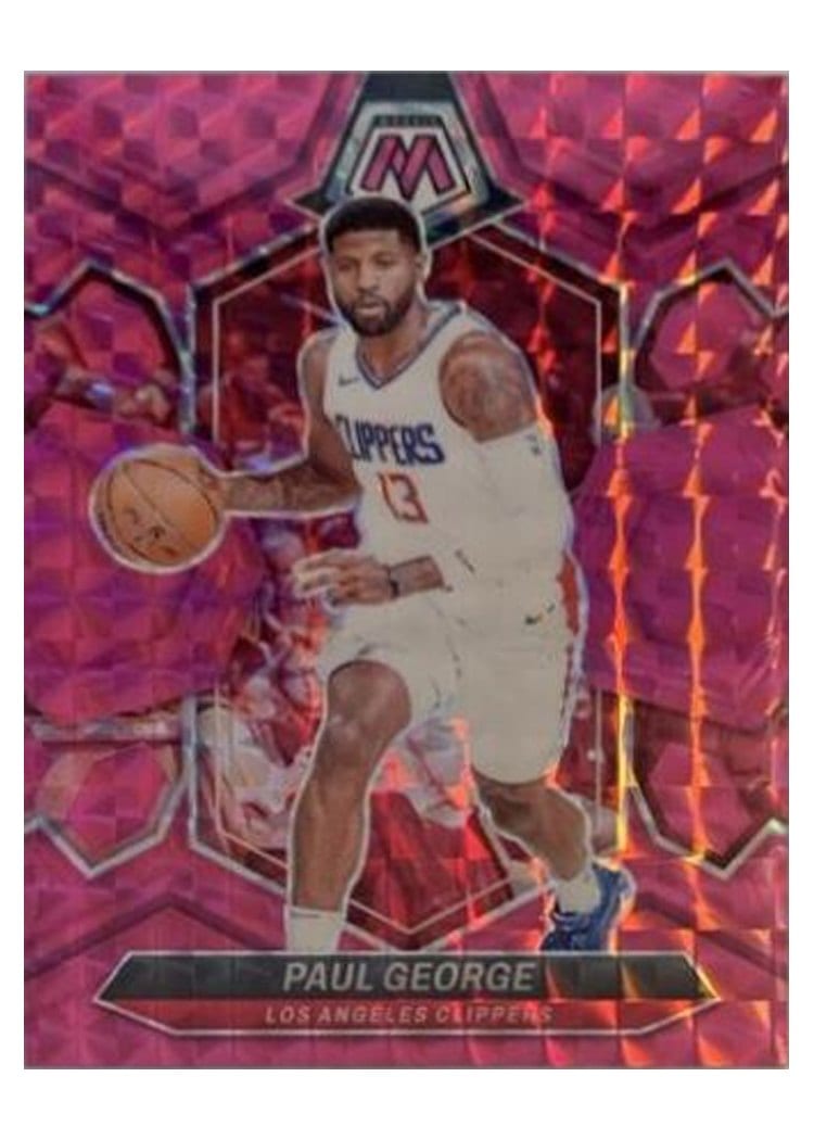 2023-24 Panini Mosaic Base Set Paul George #50 card