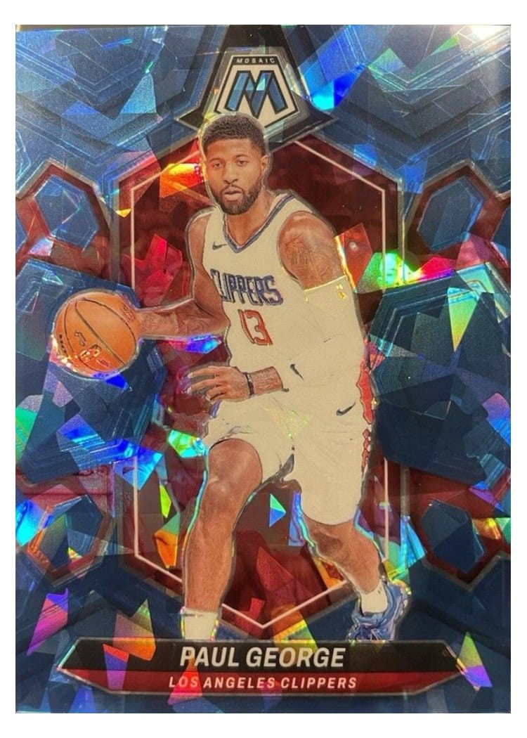 2023-24 Panini Mosaic Base Set Paul George #50 card