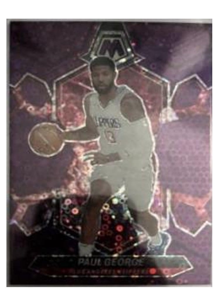 2023-24 Panini Mosaic Base Set Paul George #50 card