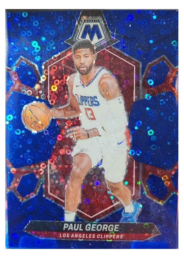 2023-24 Panini Mosaic Base Set Paul George #50 card