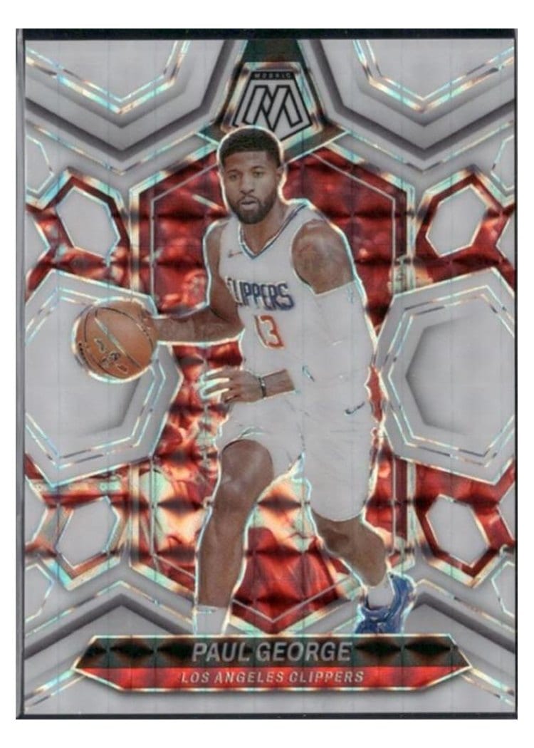 2023-24 Panini Mosaic Base Set Paul George #50 card
