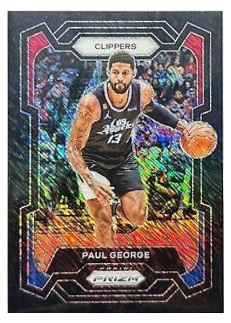 2023-24 Panini Prizm Base Set Paul George #101 card