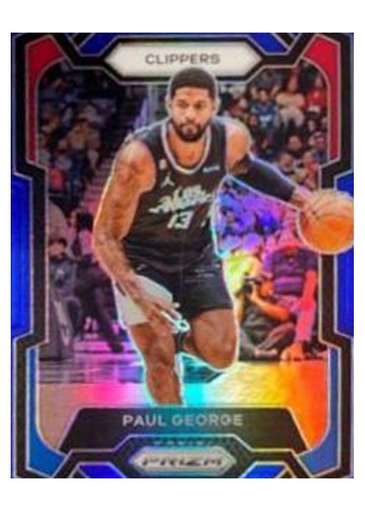 2023-24 Panini Prizm Base Set Paul George #101 card