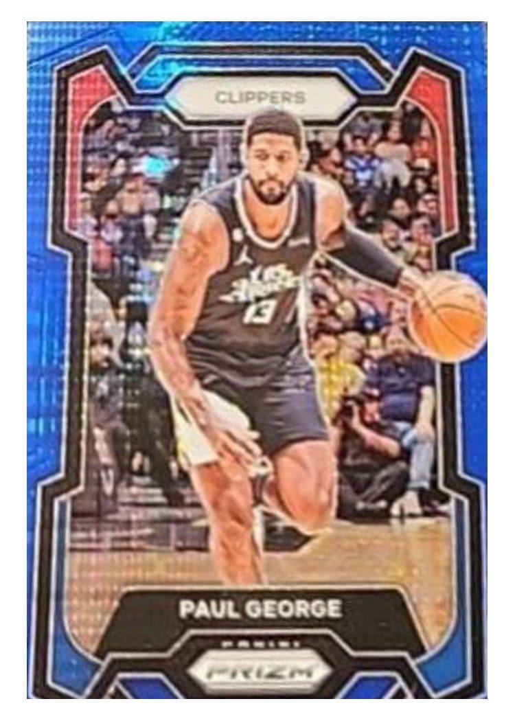 2023-24 Panini Prizm Base Set Paul George #101 card