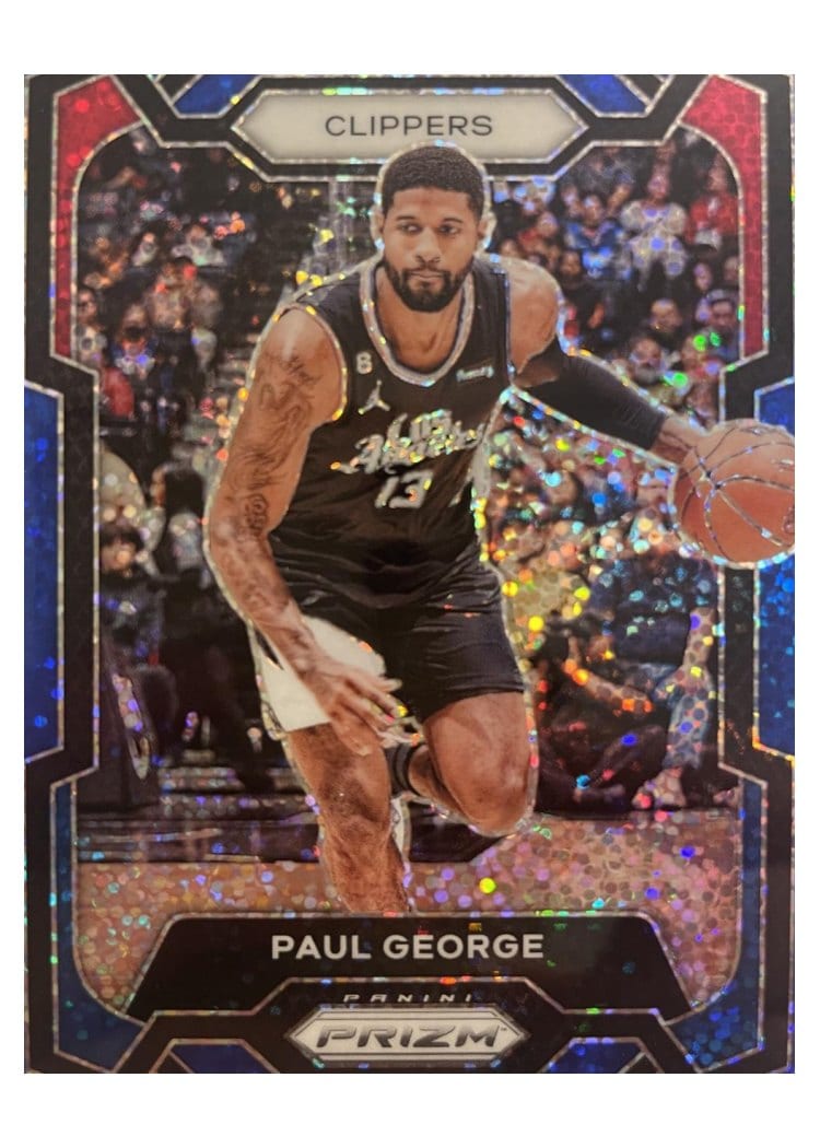 2023-24 Panini Prizm Base Set Paul George #101 card