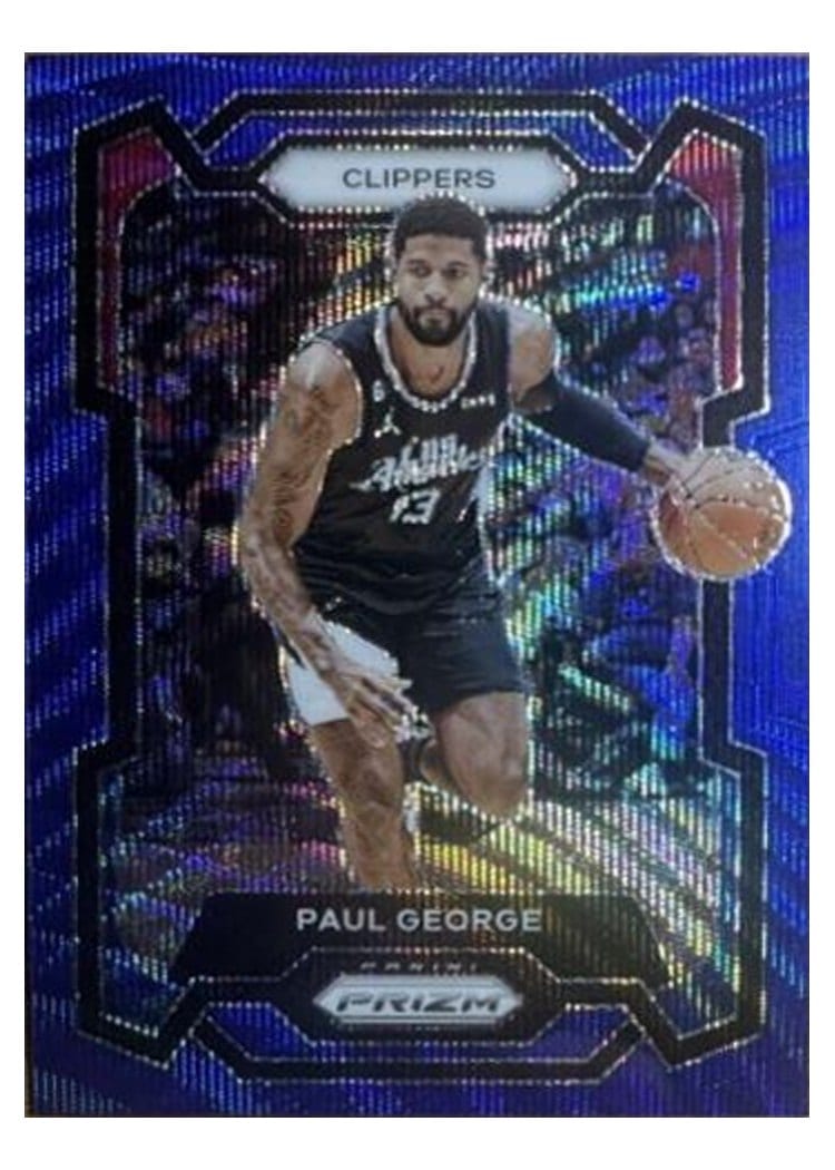 2023-24 Panini Prizm Base Set Paul George #101 card