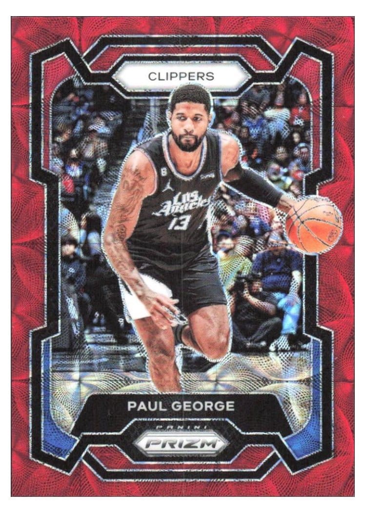 2023-24 Panini Prizm Base Set Paul George #101 card