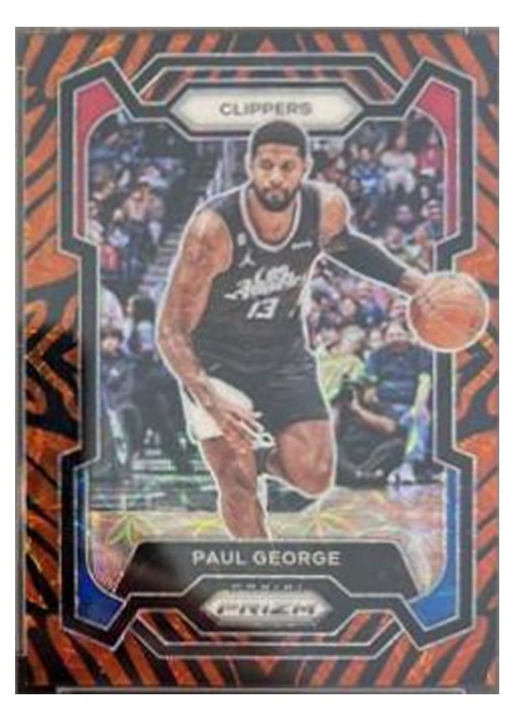 2023-24 Panini Prizm Base Set Paul George #101 card