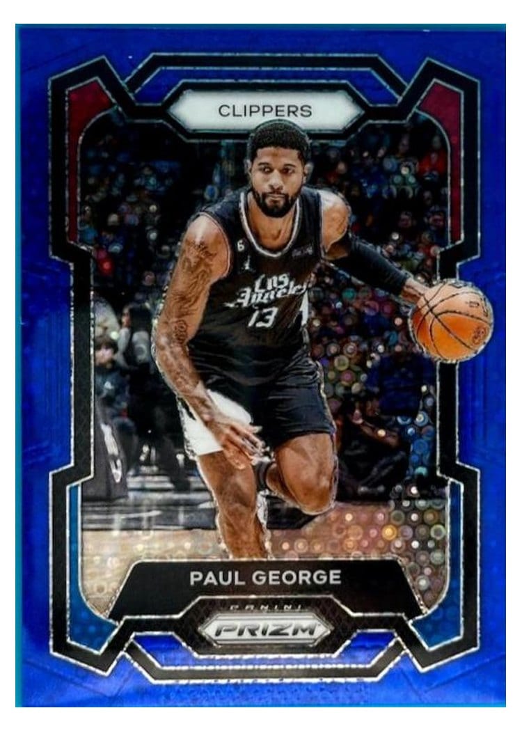 2023-24 Panini Prizm Base Set Paul George #101 card