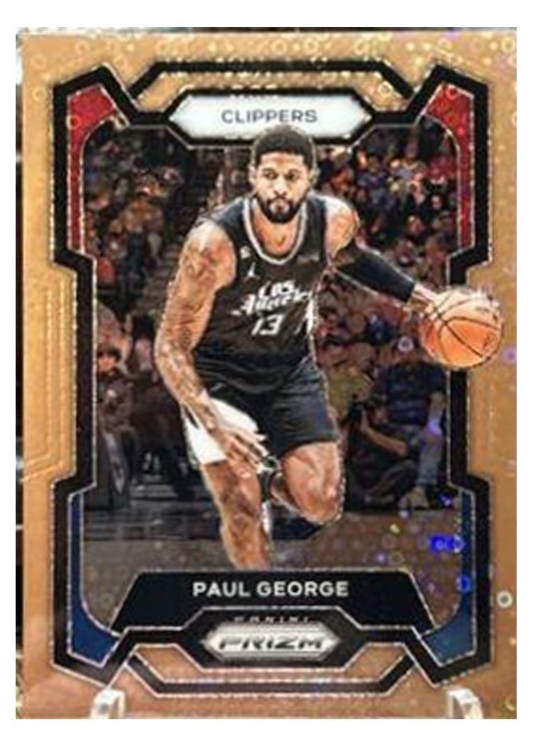 2023-24 Panini Prizm Base Set Paul George #101 card