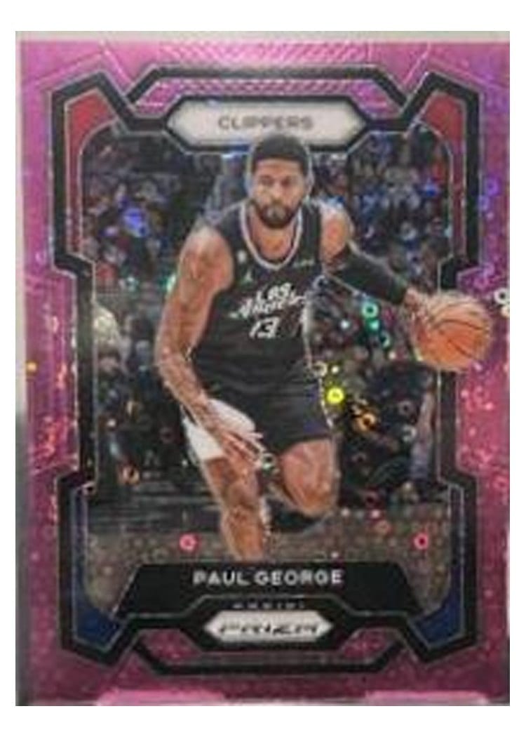2023-24 Panini Prizm Base Set Paul George #101 card