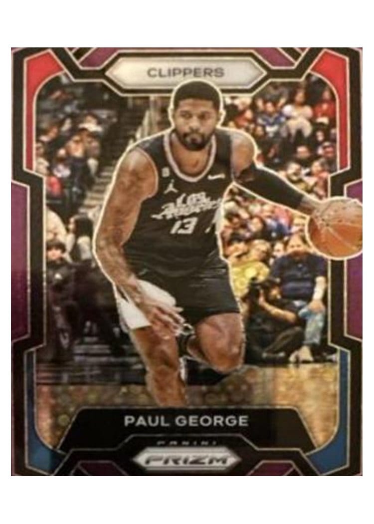2023-24 Panini Prizm Base Set Paul George #101 card