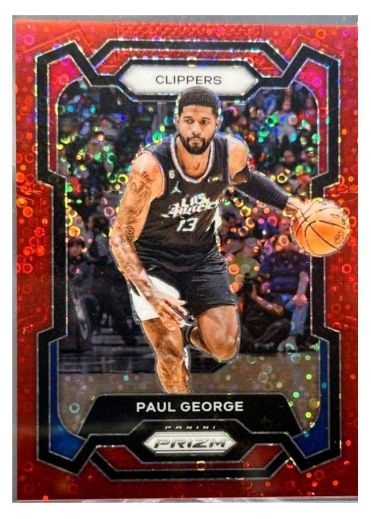 2023-24 Panini Prizm Base Set Paul George #101 card