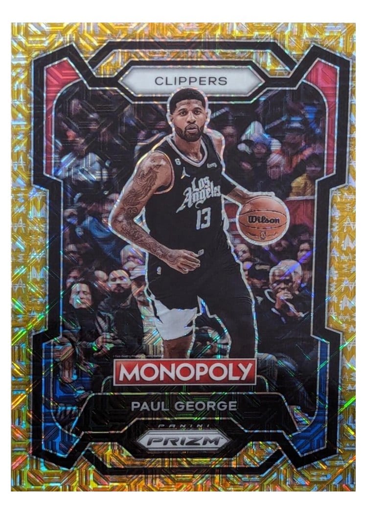 2023-24 Panini Prizm Base Set Paul George #101 card