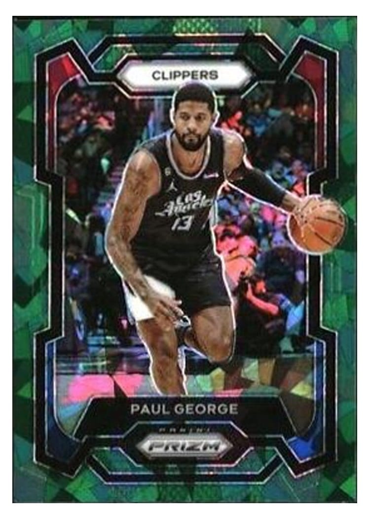 2023-24 Panini Prizm Base Set Paul George #101 card
