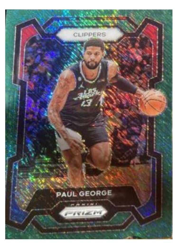 2023-24 Panini Prizm Base Set Paul George #101 card