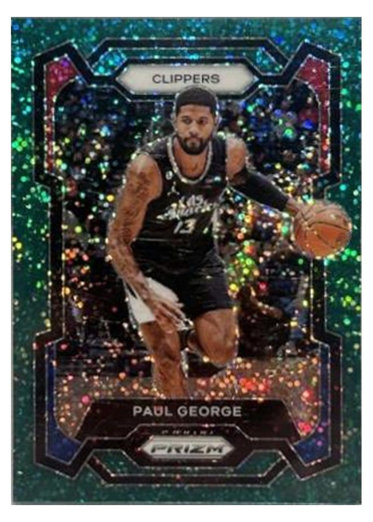 2023-24 Panini Prizm Base Set Paul George #101 card