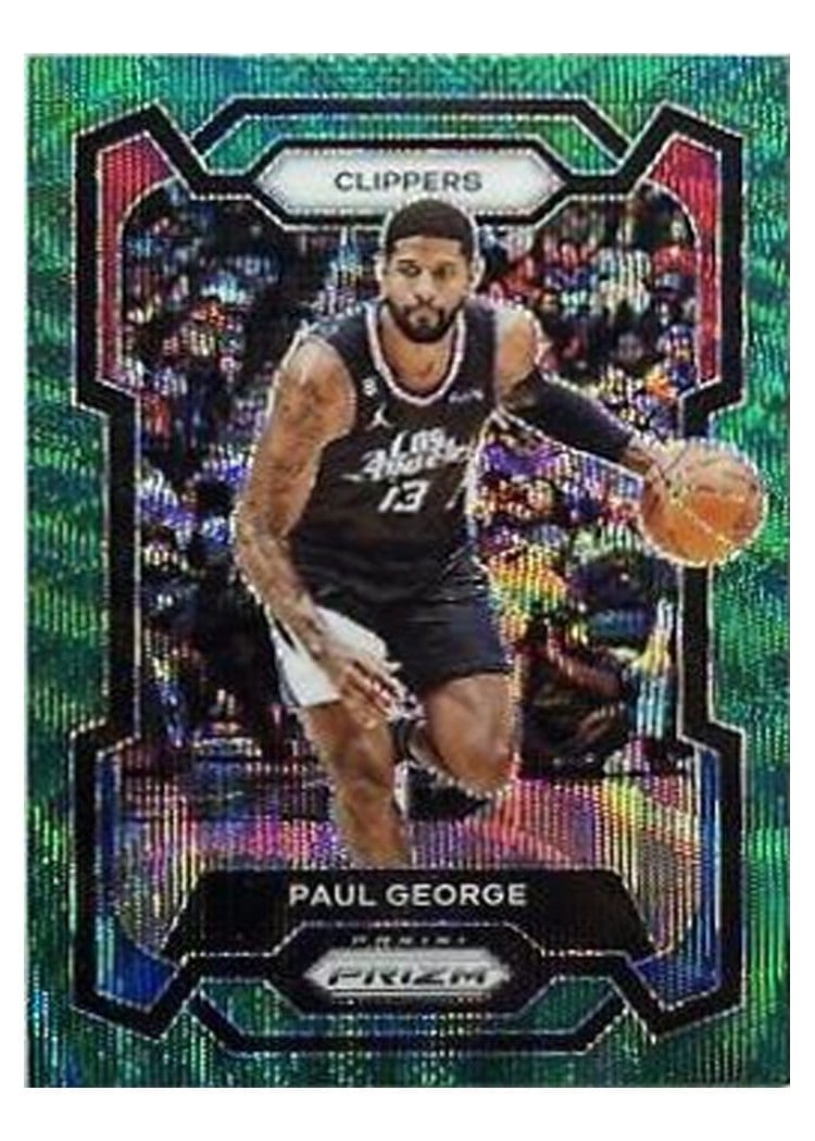 2023-24 Panini Prizm Base Set Paul George #101 card