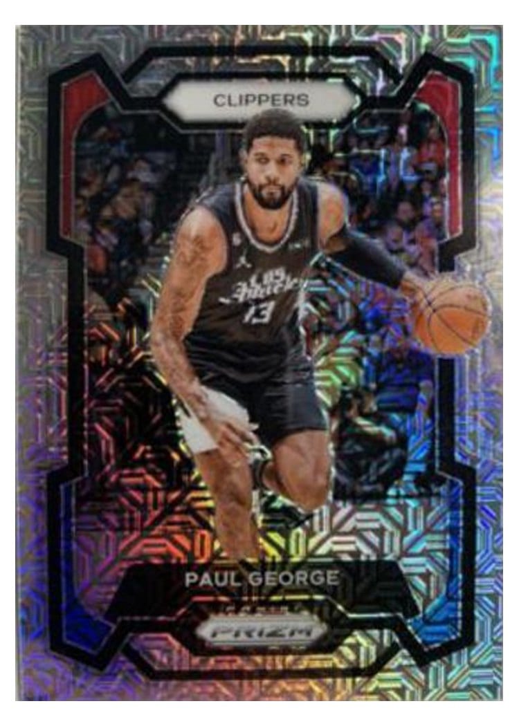 2023-24 Panini Prizm Base Set Paul George #101 card