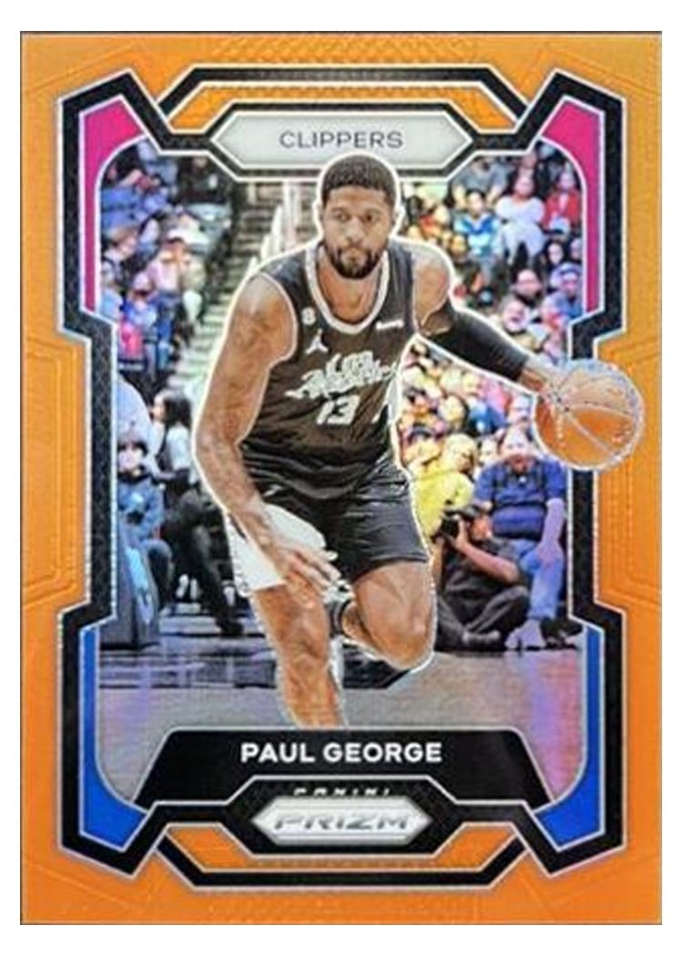 2023-24 Panini Prizm Base Set Paul George #101 card