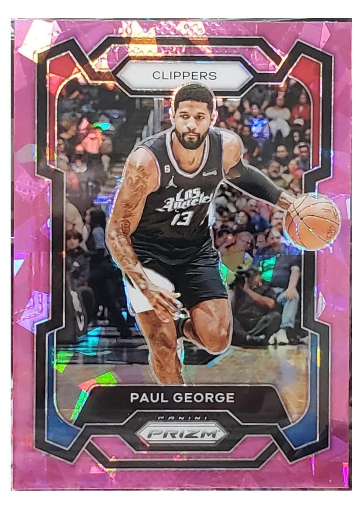 2023-24 Panini Prizm Base Set Paul George #101 card