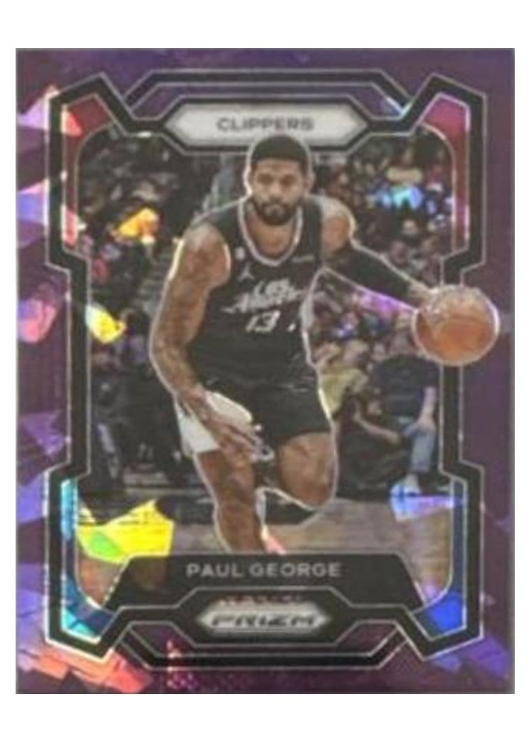 2023-24 Panini Prizm Base Set Paul George #101 card
