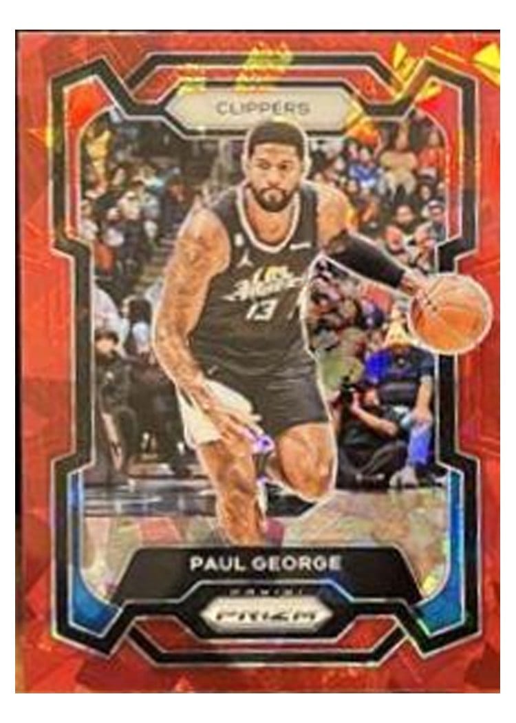 2023-24 Panini Prizm Base Set Paul George #101 card