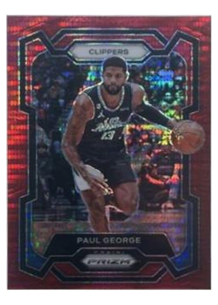 2023-24 Panini Prizm Base Set Paul George #101 card