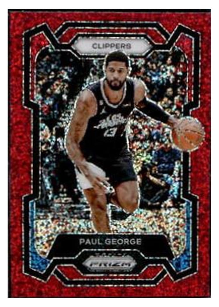 2023-24 Panini Prizm Base Set Paul George #101 card