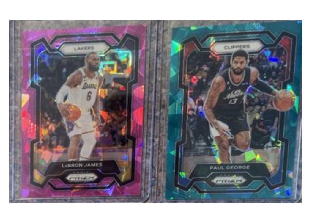 2023-24 Panini Prizm Base Set Paul George #101 card