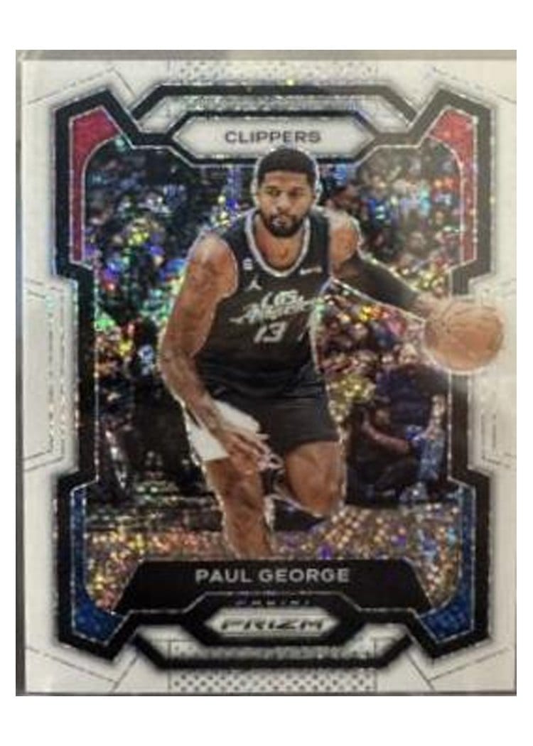 2023-24 Panini Prizm Base Set Paul George #101 card