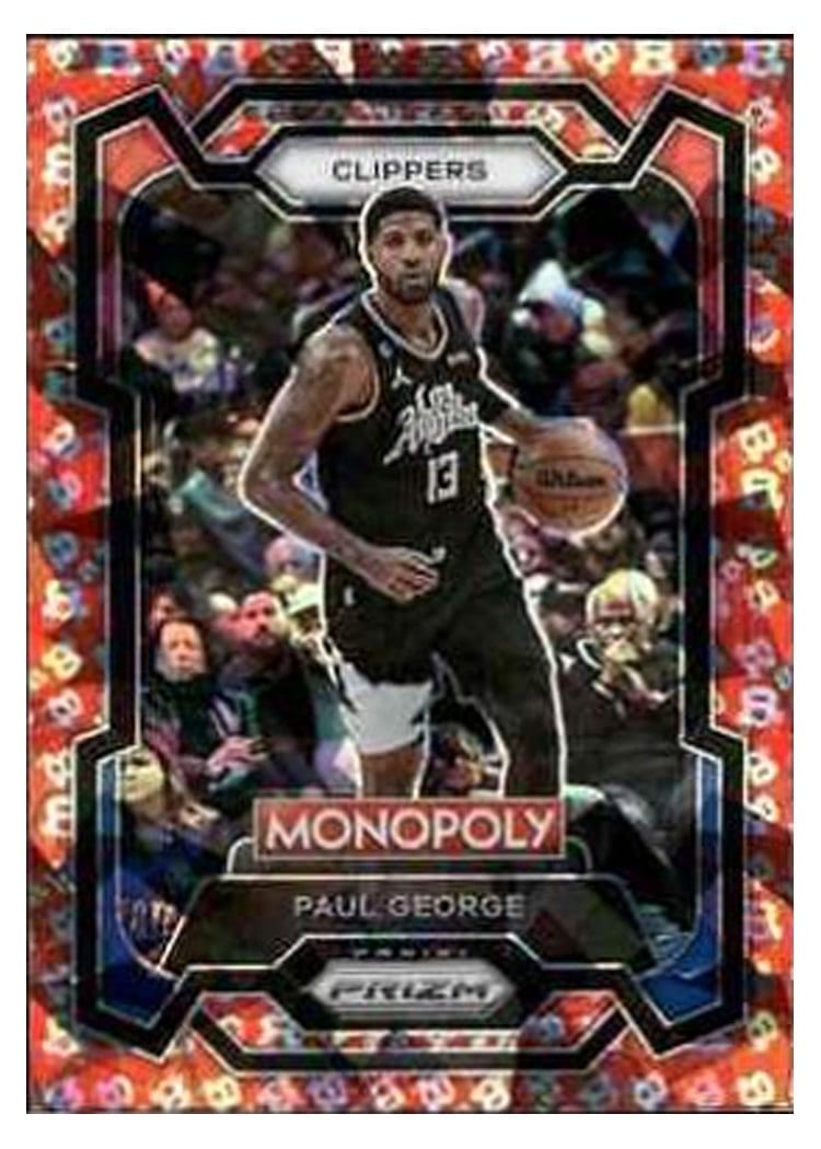 2023-24 Panini Prizm Monopoly Base Set Paul George #39 card