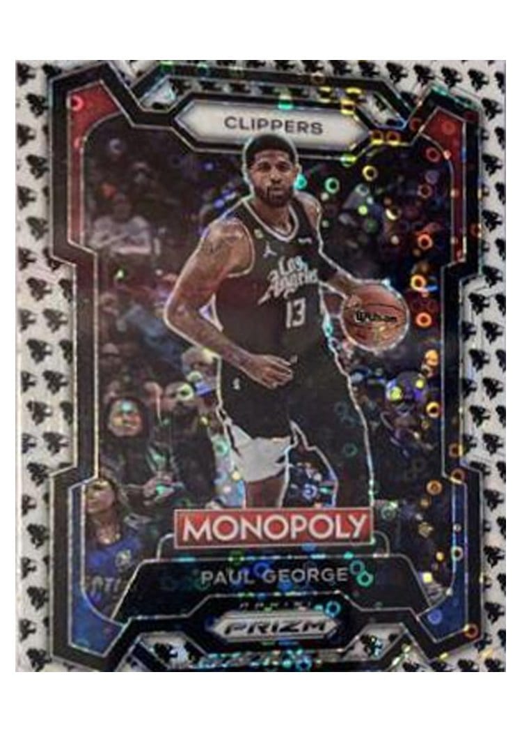 2023-24 Panini Prizm Monopoly Base Set Paul George #39 card