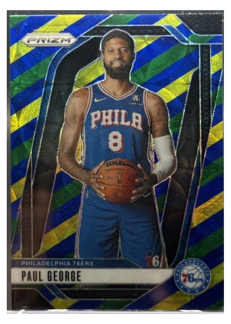 2024-25 Panini Prizm Base Set Paul George #50 card