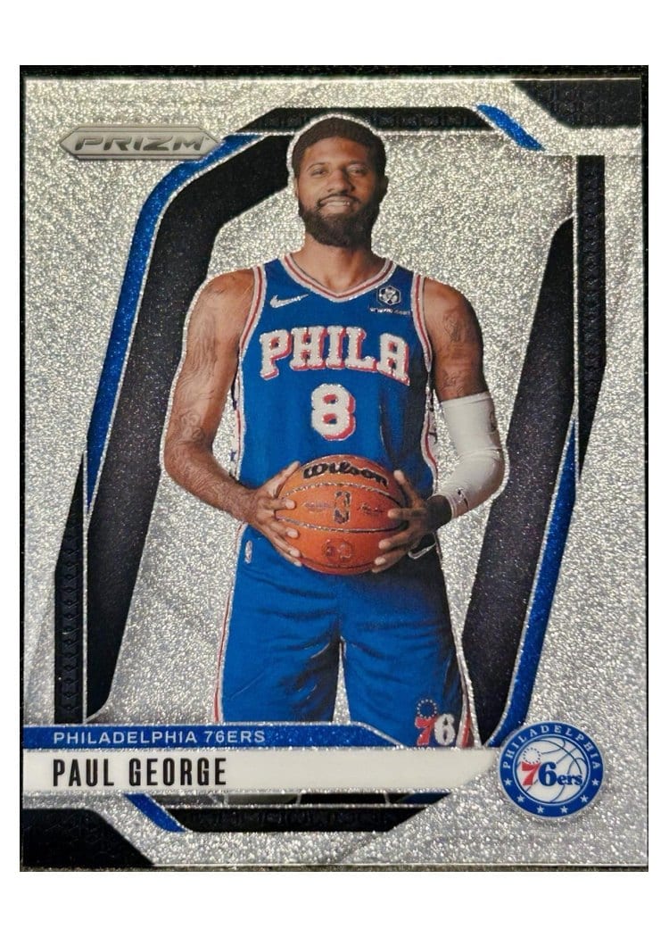 2024-25 Panini Prizm Base Set Paul George #50 card
