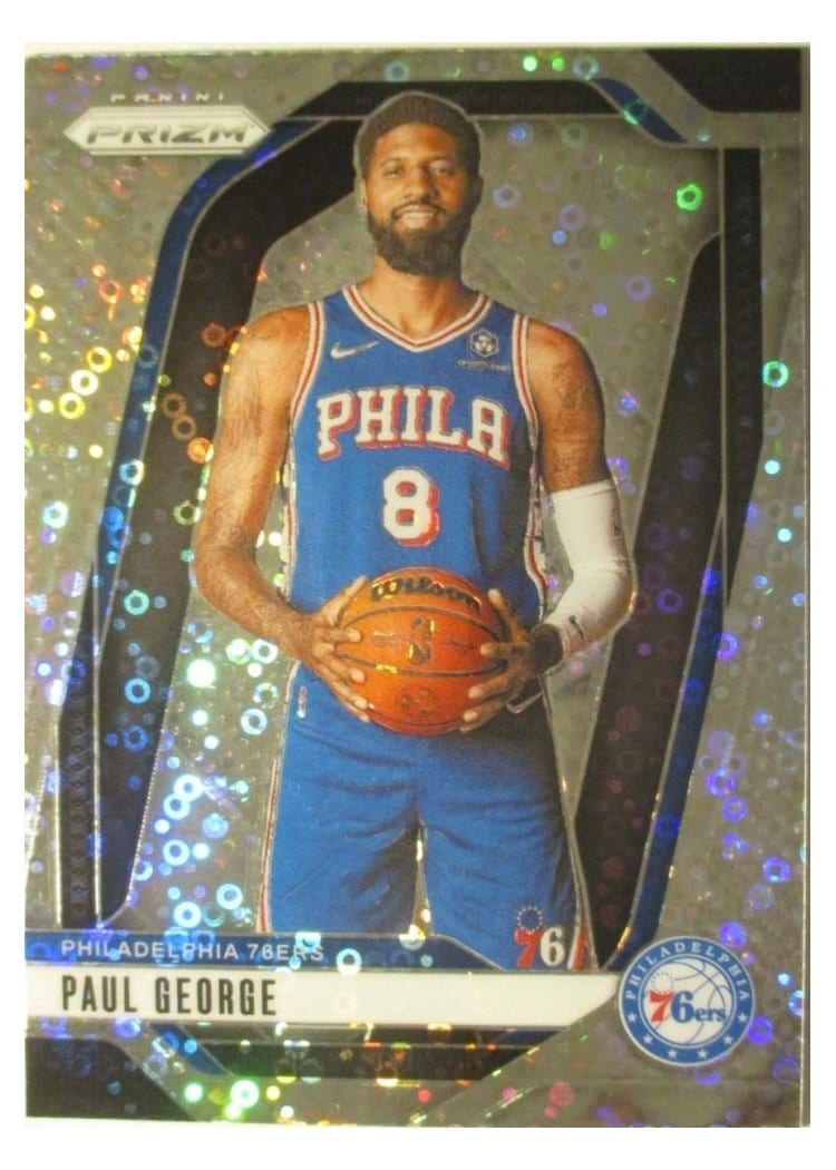 2024-25 Panini Prizm Base Set Paul George #50 card
